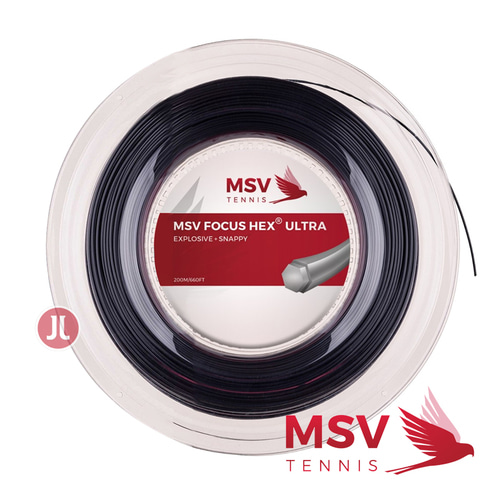 MSV 포커스헥스 울트라 블랙 200M 6각폴리 롤거트
