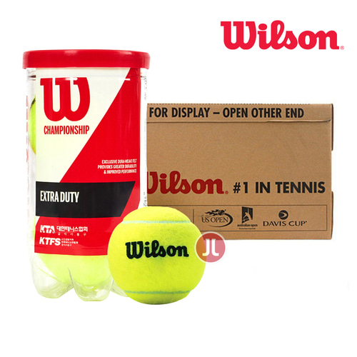윌슨 WRT1067 챔피언쉽볼 테니스볼 36캔 한박스