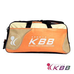 KBB스포츠 K-1502 2단가방 오렌지 라켓가방