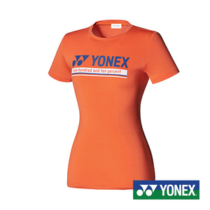 요넥스 2017SS 79TR002FOR 여성 라운드 티셔츠 오렌지[원가이하&amp;한정수량]