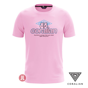 코랄리안 2022SS CRTC1219 남성용 그래픽 로고 티셔츠