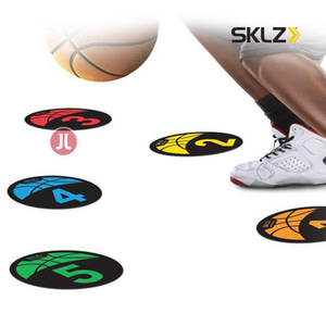 스킬즈 샷 스팟 5개입 농구 슈팅 스팟 정확도 훈련