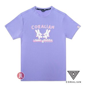 코랄리안 CRTC2267 여성용 라운드 반팔 티셔츠
