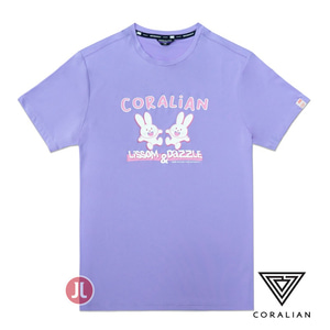 코랄리안 CRTC1267 남성용 라운드 반팔 티셔츠