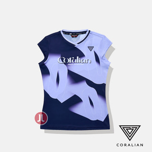 코랄리안 2024SS CRTC2418 여성용 민소매 티셔츠